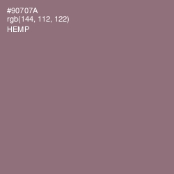 #90707A - Hemp Color Image