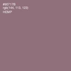 #90717B - Hemp Color Image