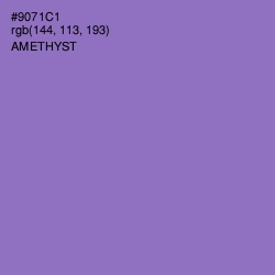 #9071C1 - Amethyst Color Image