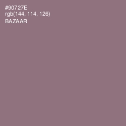 #90727E - Bazaar Color Image