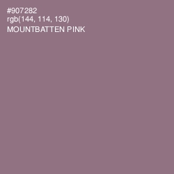 #907282 - Mountbatten Pink Color Image