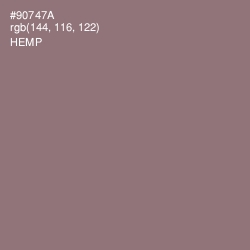#90747A - Hemp Color Image