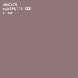 #90767B - Hemp Color Image