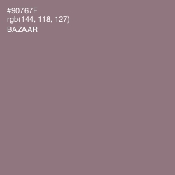 #90767F - Bazaar Color Image