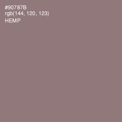 #90787B - Hemp Color Image