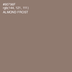#90796F - Almond Frost Color Image