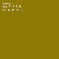 #907A07 - Corn Harvest Color Image