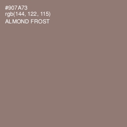 #907A73 - Almond Frost Color Image