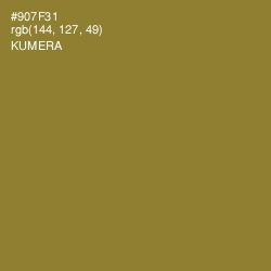 #907F31 - Kumera Color Image