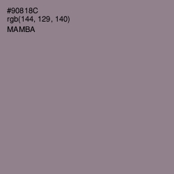 #90818C - Mamba Color Image