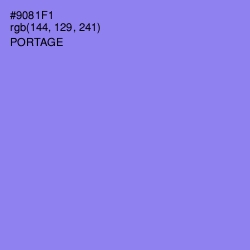 #9081F1 - Portage Color Image