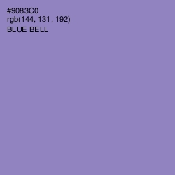 #9083C0 - Blue Bell Color Image