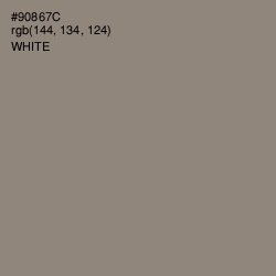 #90867C - Stonewall Color Image