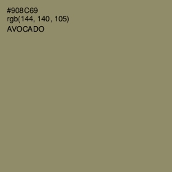 #908C69 - Avocado Color Image