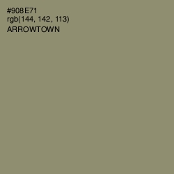 #908E71 - Arrowtown Color Image