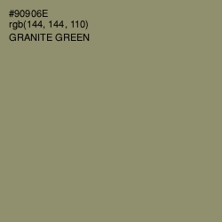 #90906E - Granite Green Color Image