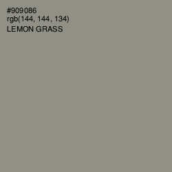 #909086 - Lemon Grass Color Image