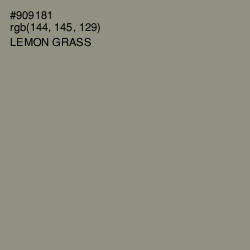 #909181 - Lemon Grass Color Image