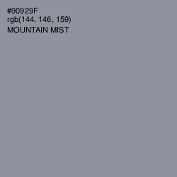 #90929F - Mountain Mist Color Image