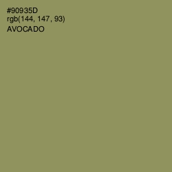 #90935D - Avocado Color Image