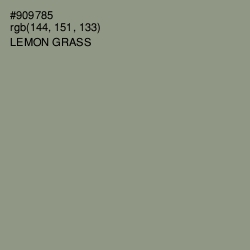 #909785 - Lemon Grass Color Image