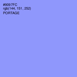 #9097FC - Portage Color Image