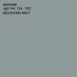 #909A98 - Mountain Mist Color Image