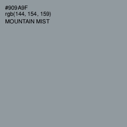 #909A9F - Mountain Mist Color Image