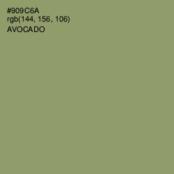 #909C6A - Avocado Color Image