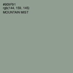 #909F91 - Mountain Mist Color Image
