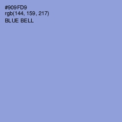 #909FD9 - Blue Bell Color Image