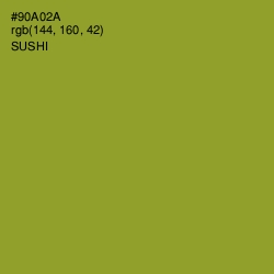 #90A02A - Sushi Color Image