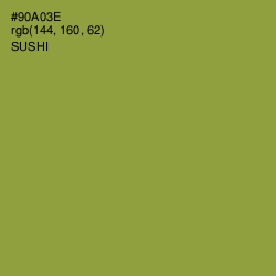 #90A03E - Sushi Color Image