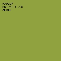 #90A13F - Sushi Color Image