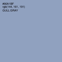 #90A1BF - Gull Gray Color Image
