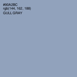 #90A2BC - Gull Gray Color Image