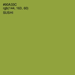 #90A33C - Sushi Color Image