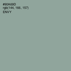 #90A69D - Envy Color Image