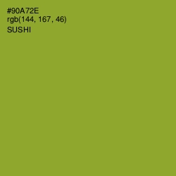 #90A72E - Sushi Color Image