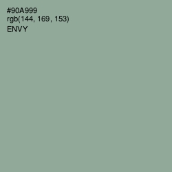 #90A999 - Envy Color Image