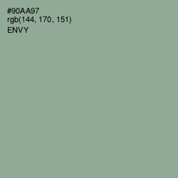 #90AA97 - Envy Color Image