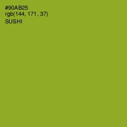#90AB25 - Sushi Color Image