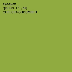 #90AB40 - Chelsea Cucumber Color Image