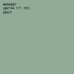 #90AB97 - Envy Color Image