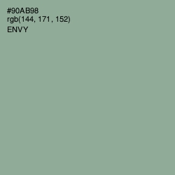 #90AB98 - Envy Color Image