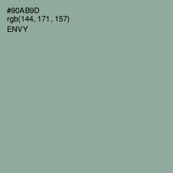 #90AB9D - Envy Color Image