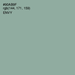 #90AB9F - Envy Color Image