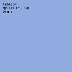 #90ABDF - Polo Blue Color Image