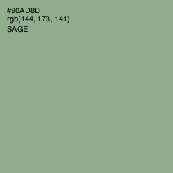 #90AD8D - Sage Color Image