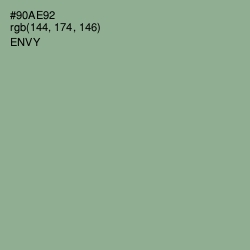 #90AE92 - Envy Color Image